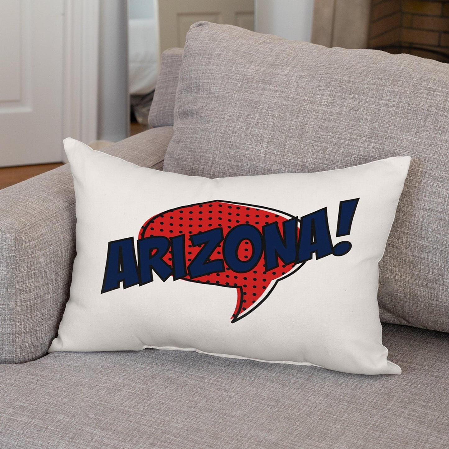 Arizona, College! Pillow
