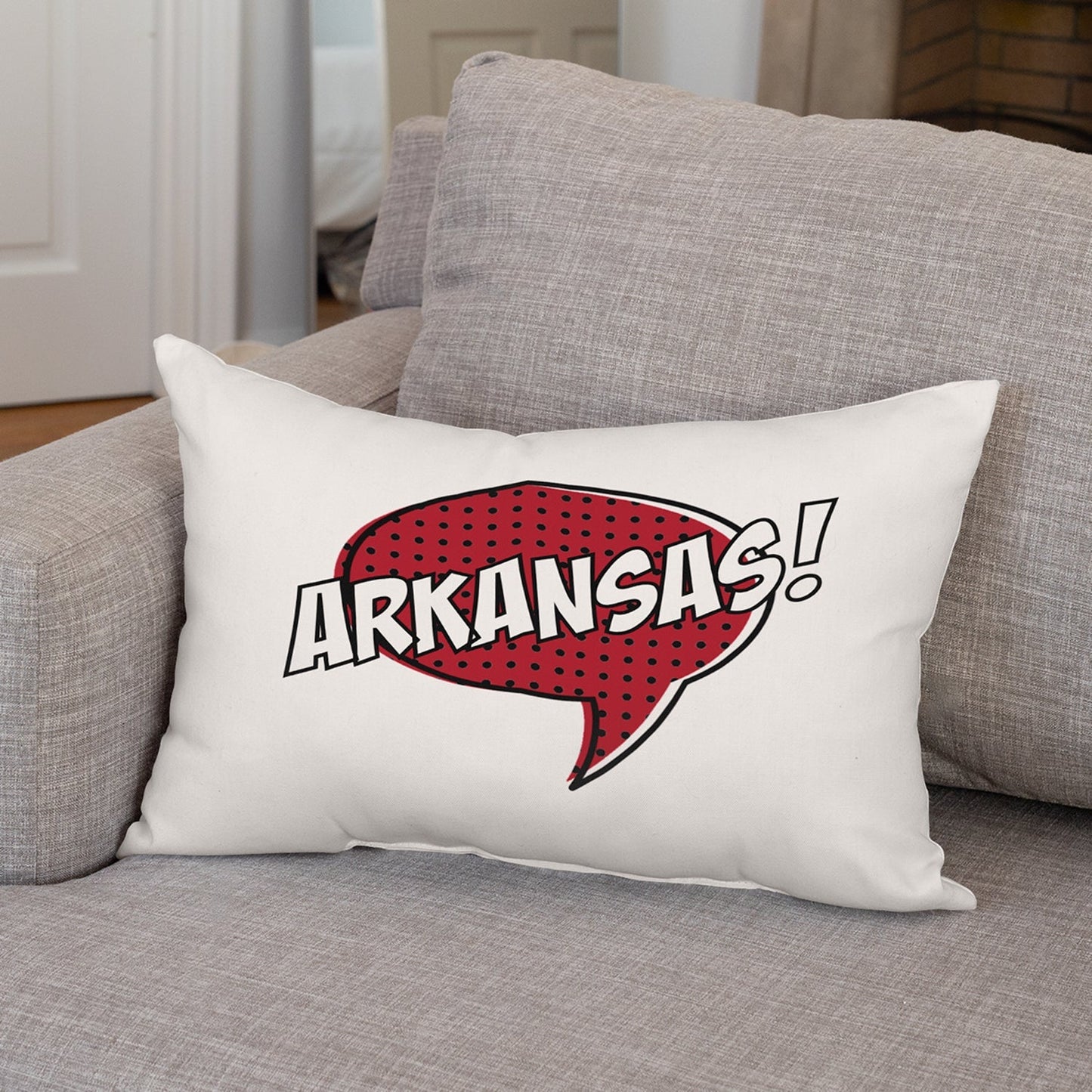 Arkansas, College! Pillow