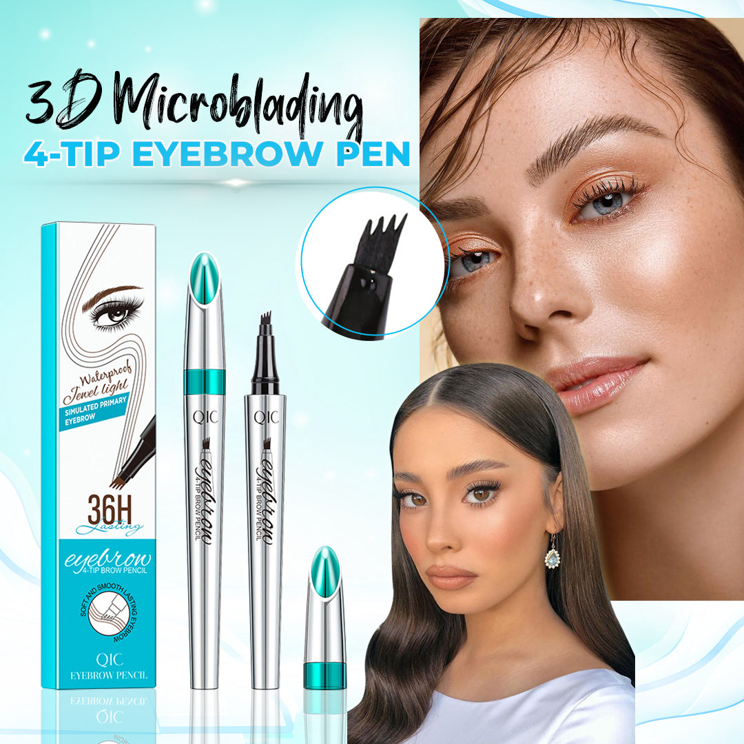 ArchDefine™ 3D Microblading 4-tip Eyebrow Pen ✨