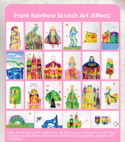 🖼️DIY Rainbow Scratch-tastic Adventure🚀
