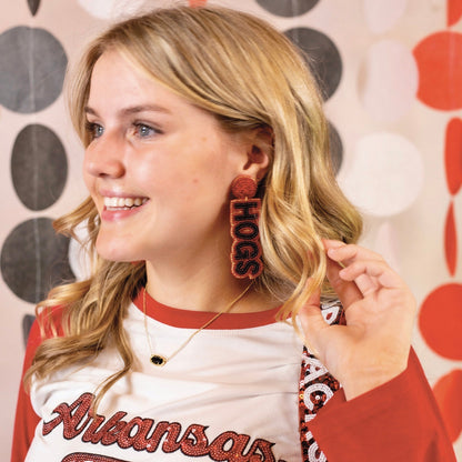 Arkansas Beaded Earrings