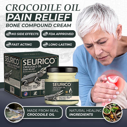 🐊Crocodile Oil Pain Relief Bone Compound Cream-Without addictive painkillers, expensive doctor visits, injections, or even surgeries