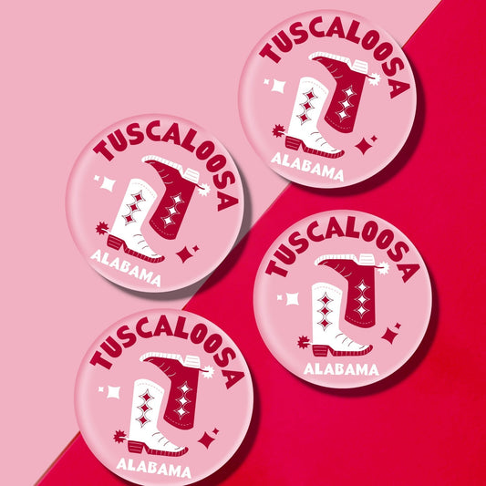 Alabama Kickoff College Town Acrylic Drink Coasters