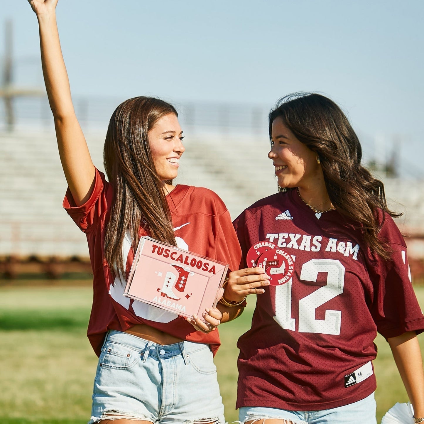 Alabama Kickoff College Town Small Acrylic Tray