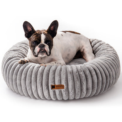 Aspen Fleece Cat & Dog Donut Bed