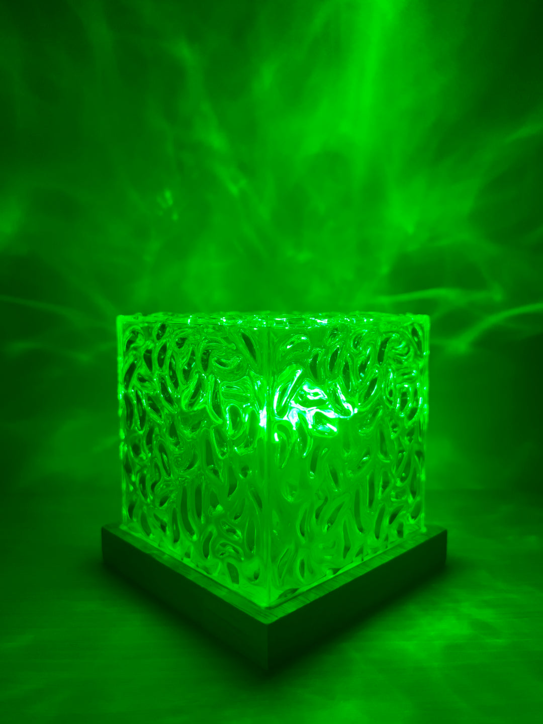 AuroraGlow Night Light Projector with Remote – 16 Ocean Wave Colors Lamp